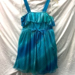 B wear ever girl ruffle dress sz 12